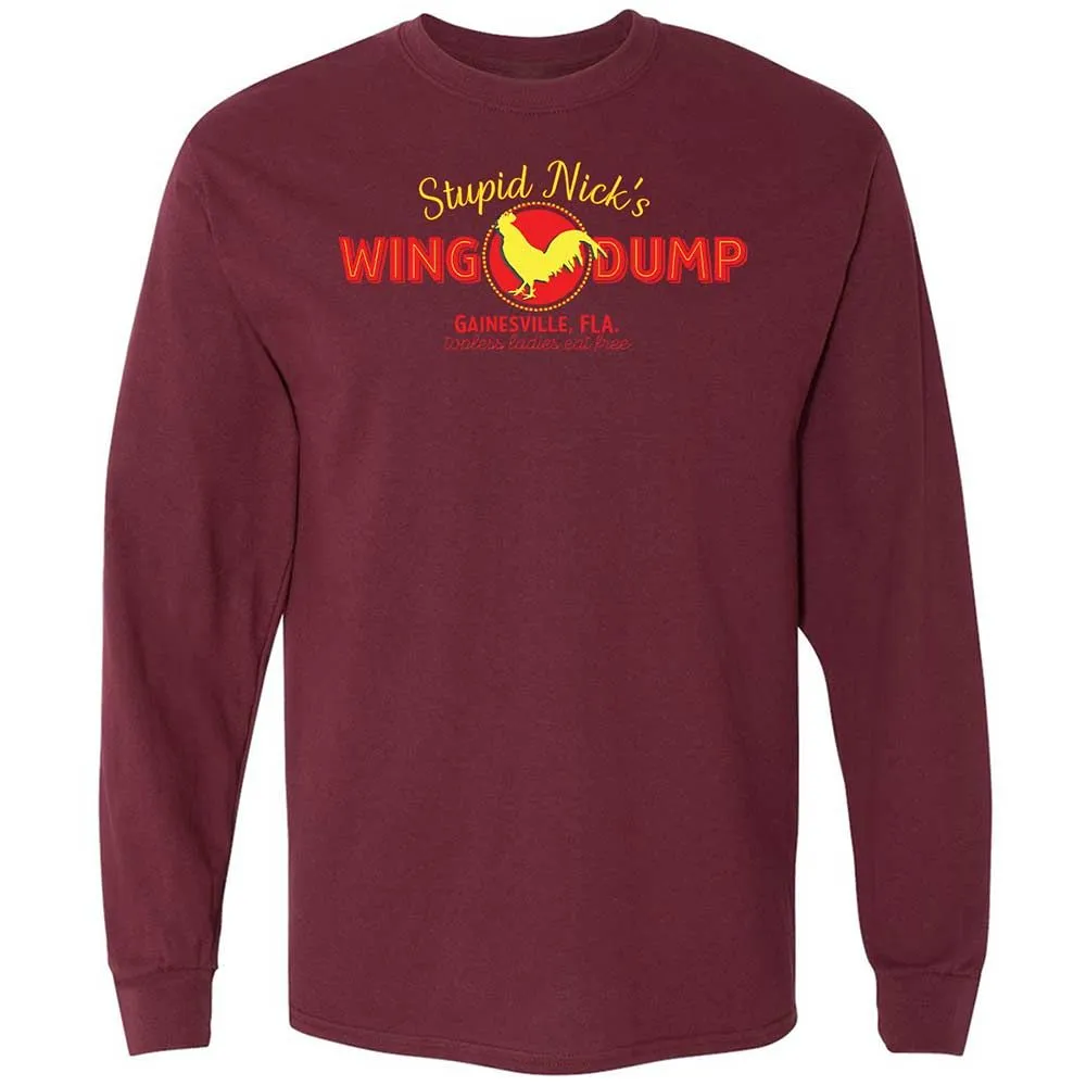 Stupid Nick's Wing Dump - Maroon - 16