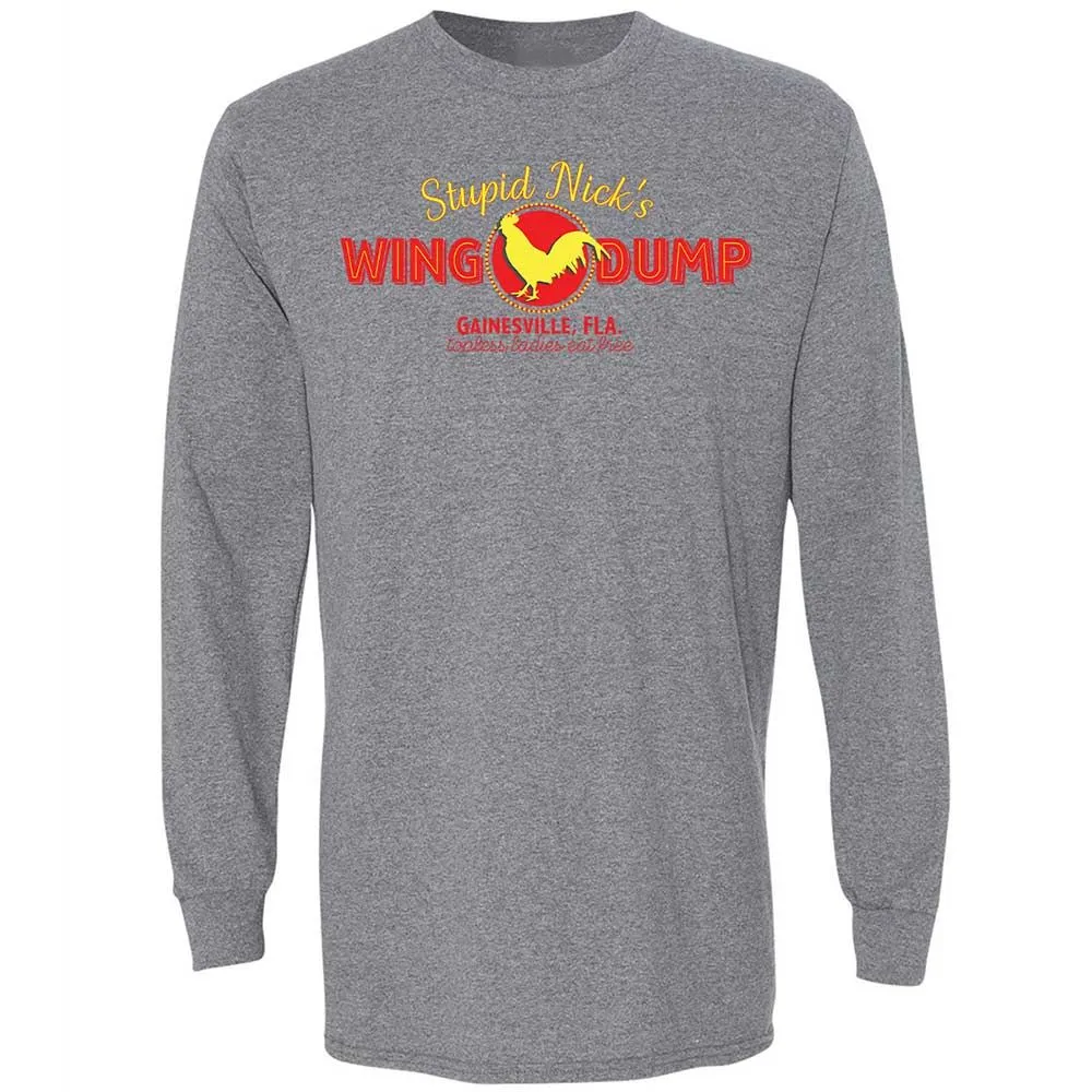 Stupid Nick's Wing Dump - Graphite Heather - 18