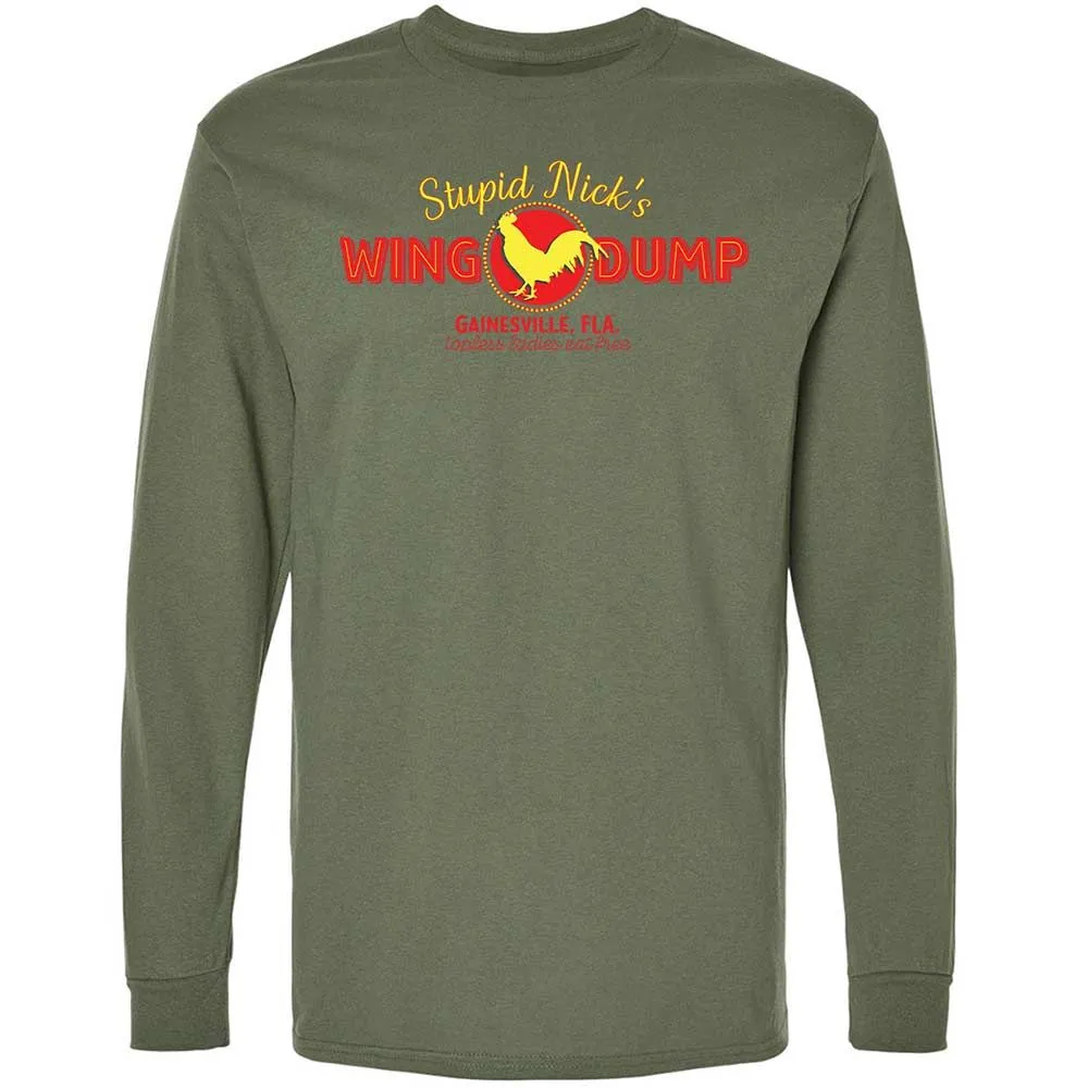 Stupid Nick's Wing Dump - Military Green - 19