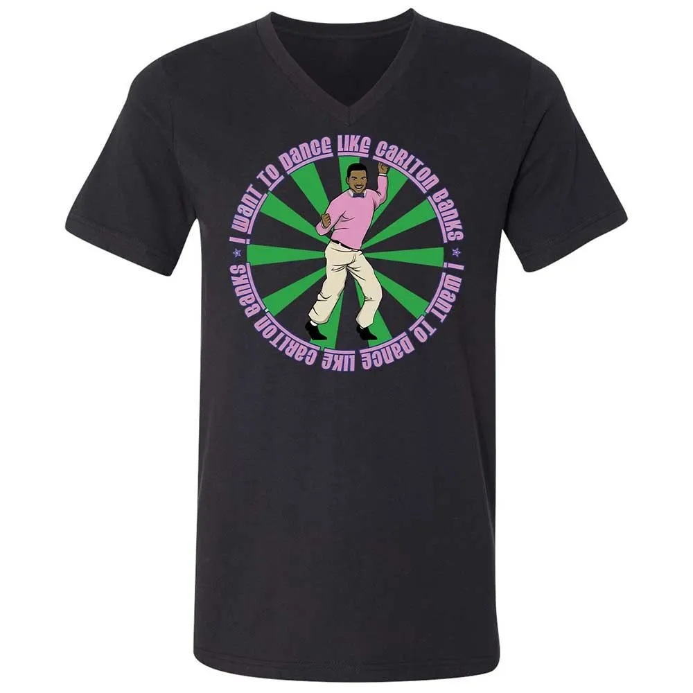Unisex V-Neck T-Shirt - 6DALRHGL - Black - 11