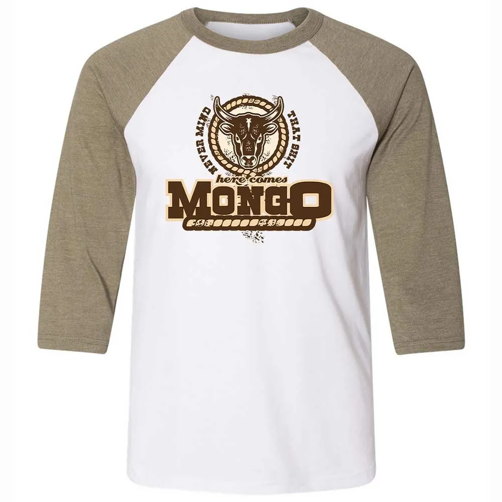 Here comes Mongo - White/Heather Olive - 4
