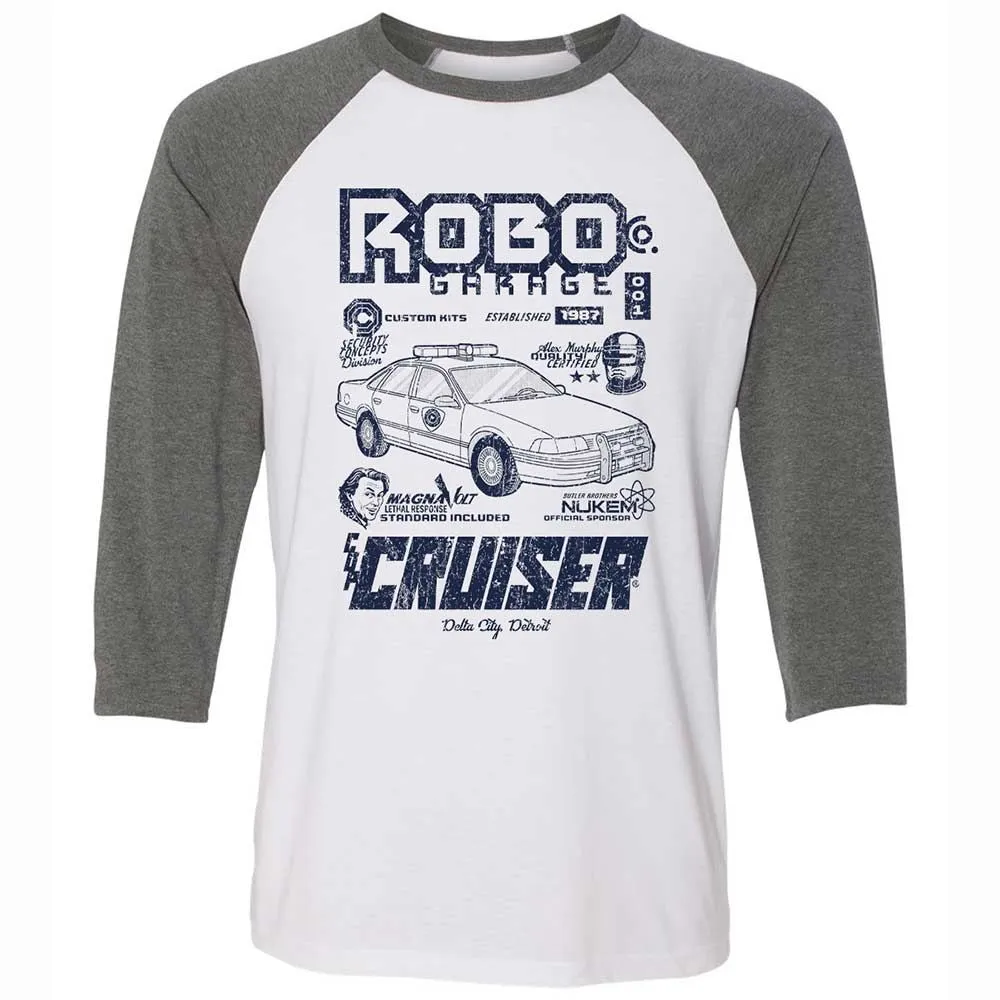 Unisex 3/4 Baseball Tee - 2RWS554W - White/Deep Heather - 11