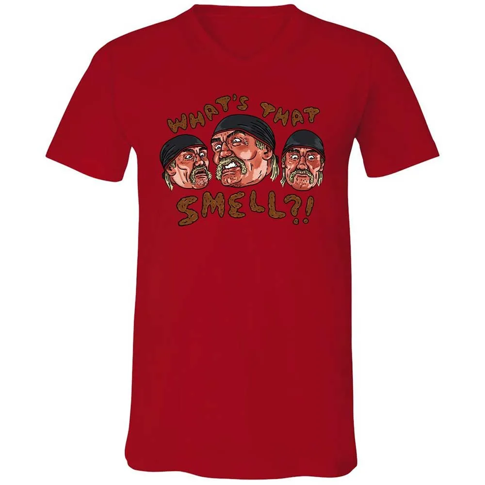 Unisex V-Neck T-Shirt - 49MRUC6C - Red - 5