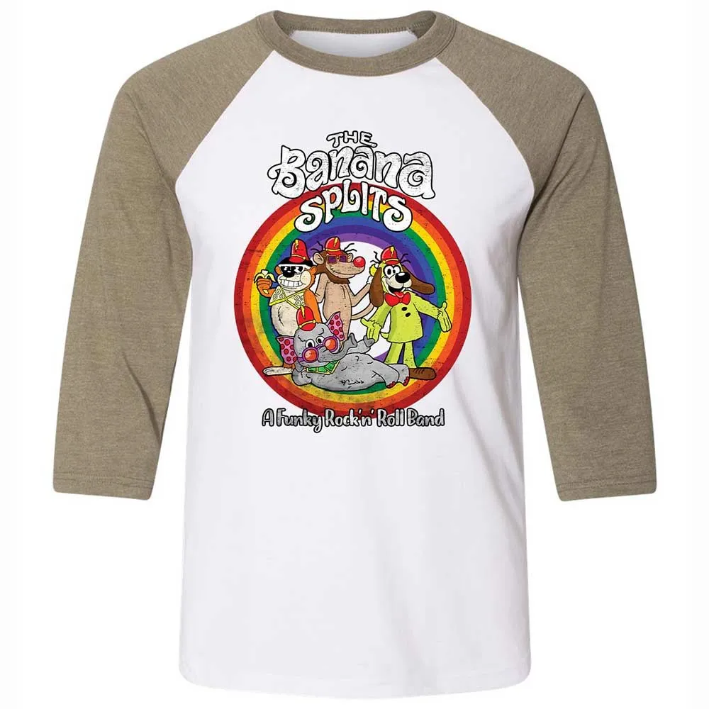 The Banana Splits - White/Heather Olive - 4