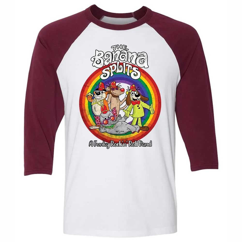 The Banana Splits - White/Maroon - 7