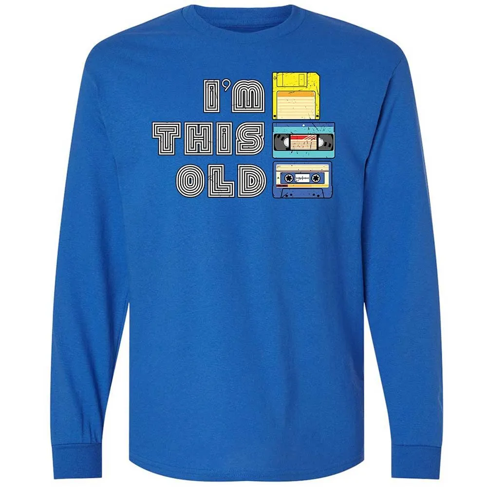 Long Sleeve T-Shirt - Black - Royal - 3