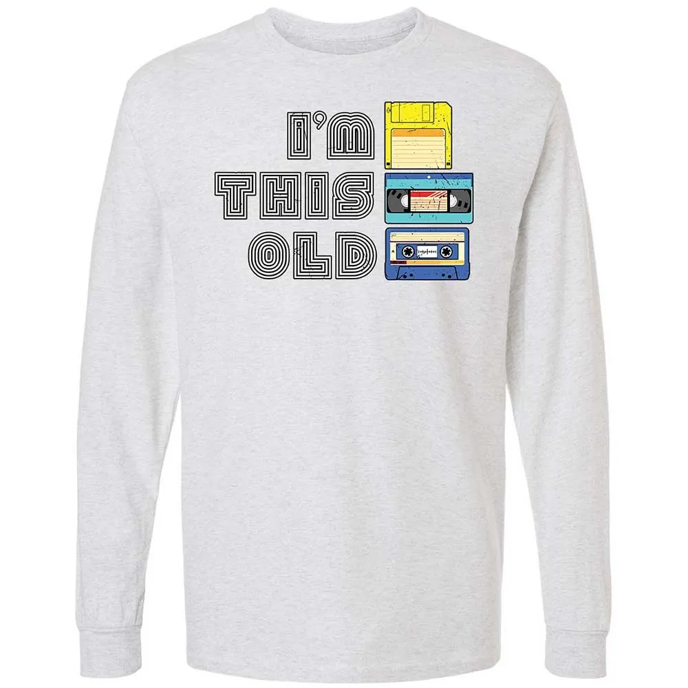 Long Sleeve T-Shirt - Black - Ash - 14