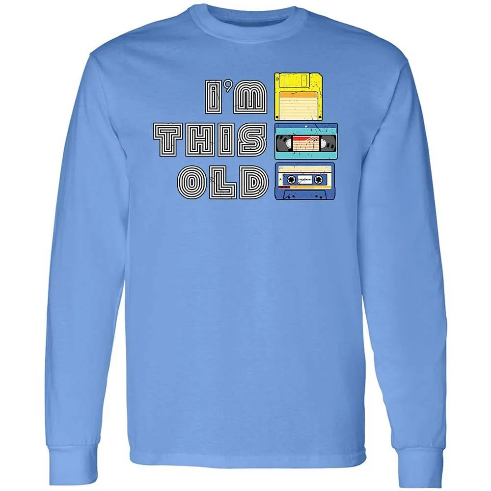 Long Sleeve T-Shirt - Black - Carolina Blue - 15