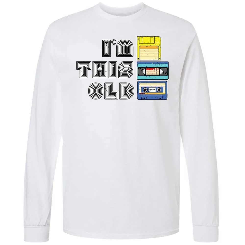 Long Sleeve T-Shirt - Black - White - 17