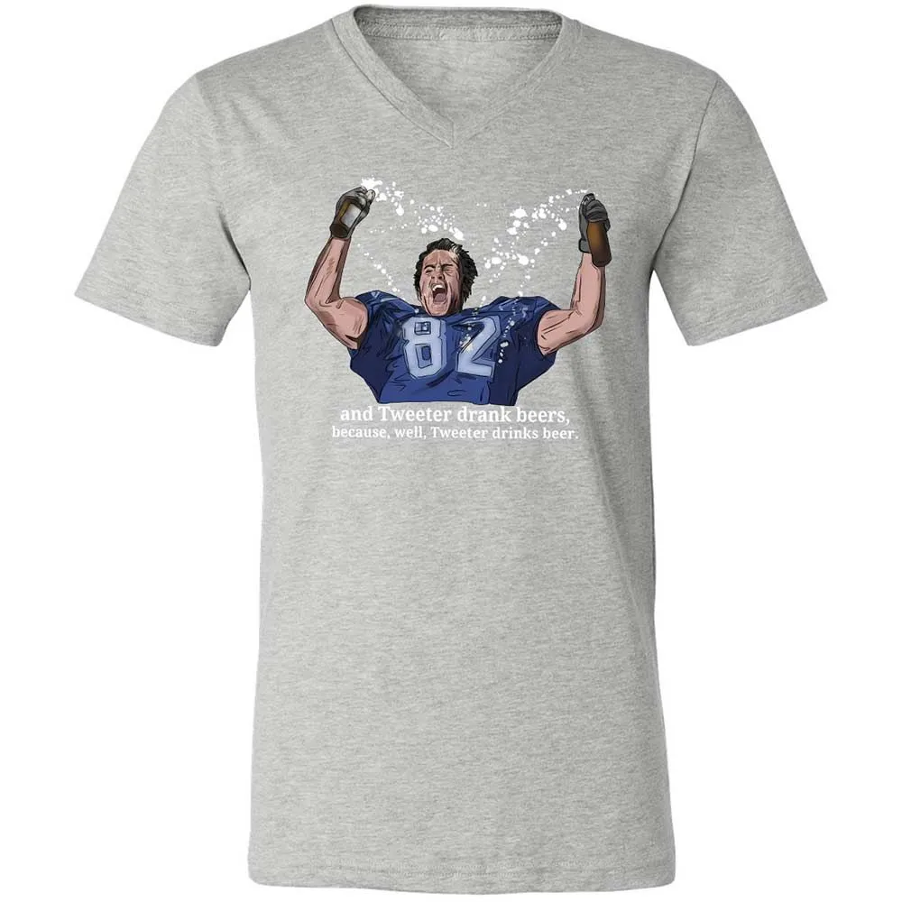 Unisex V-Neck T-Shirt - V3VMS157 - Athletic Heather - 15