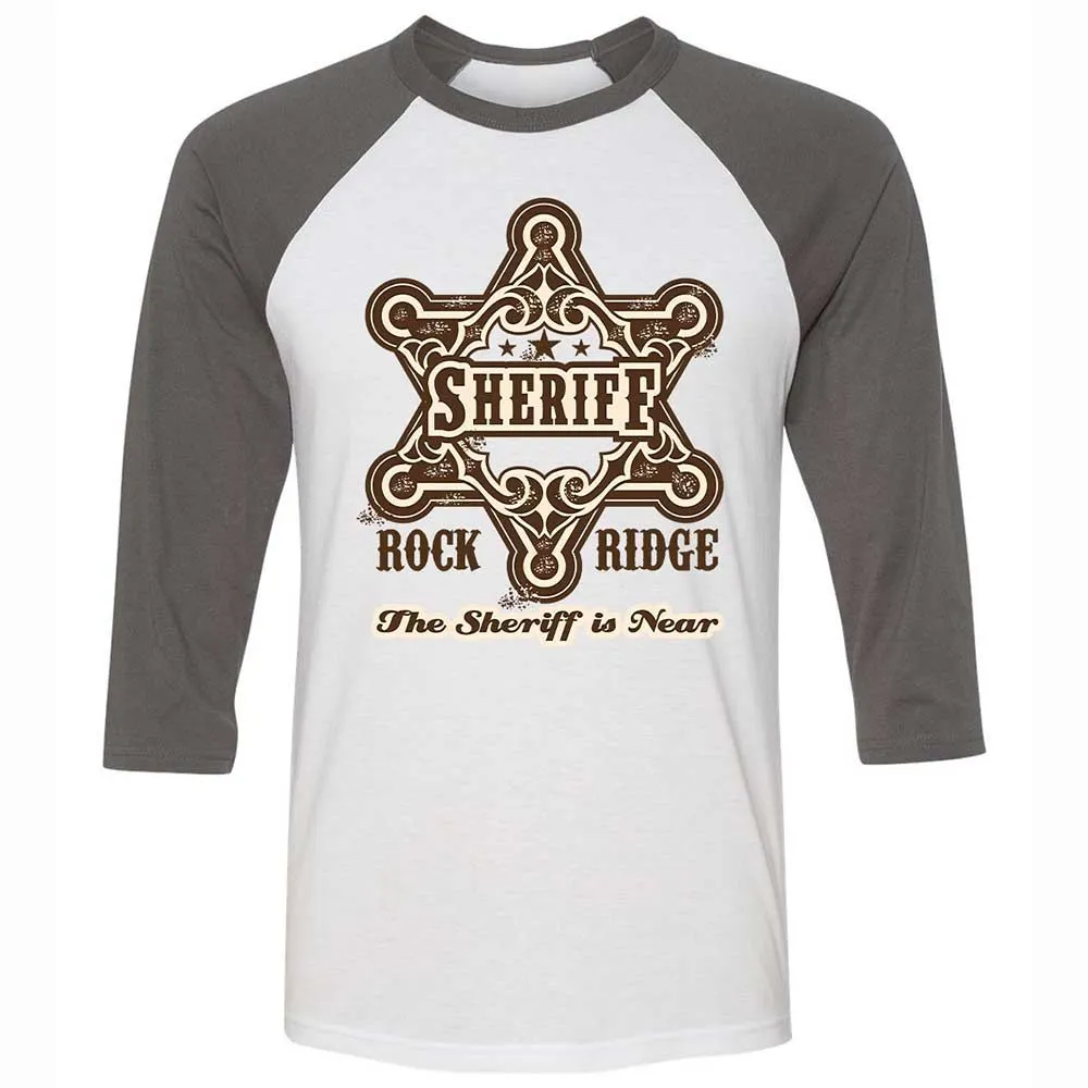 The Sheriff of Rockridge is Near! - White/Asphalt - 2