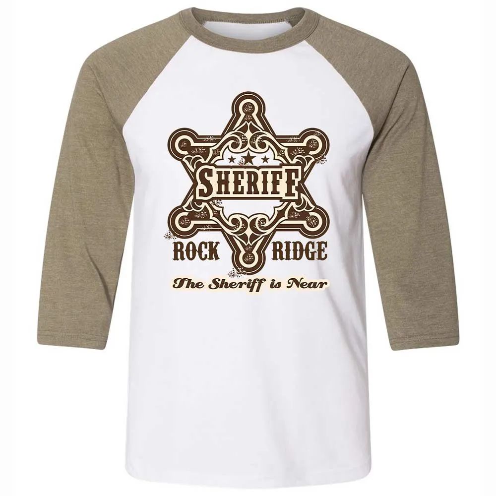 The Sheriff of Rockridge is Near! - White/Heather Olive - 4