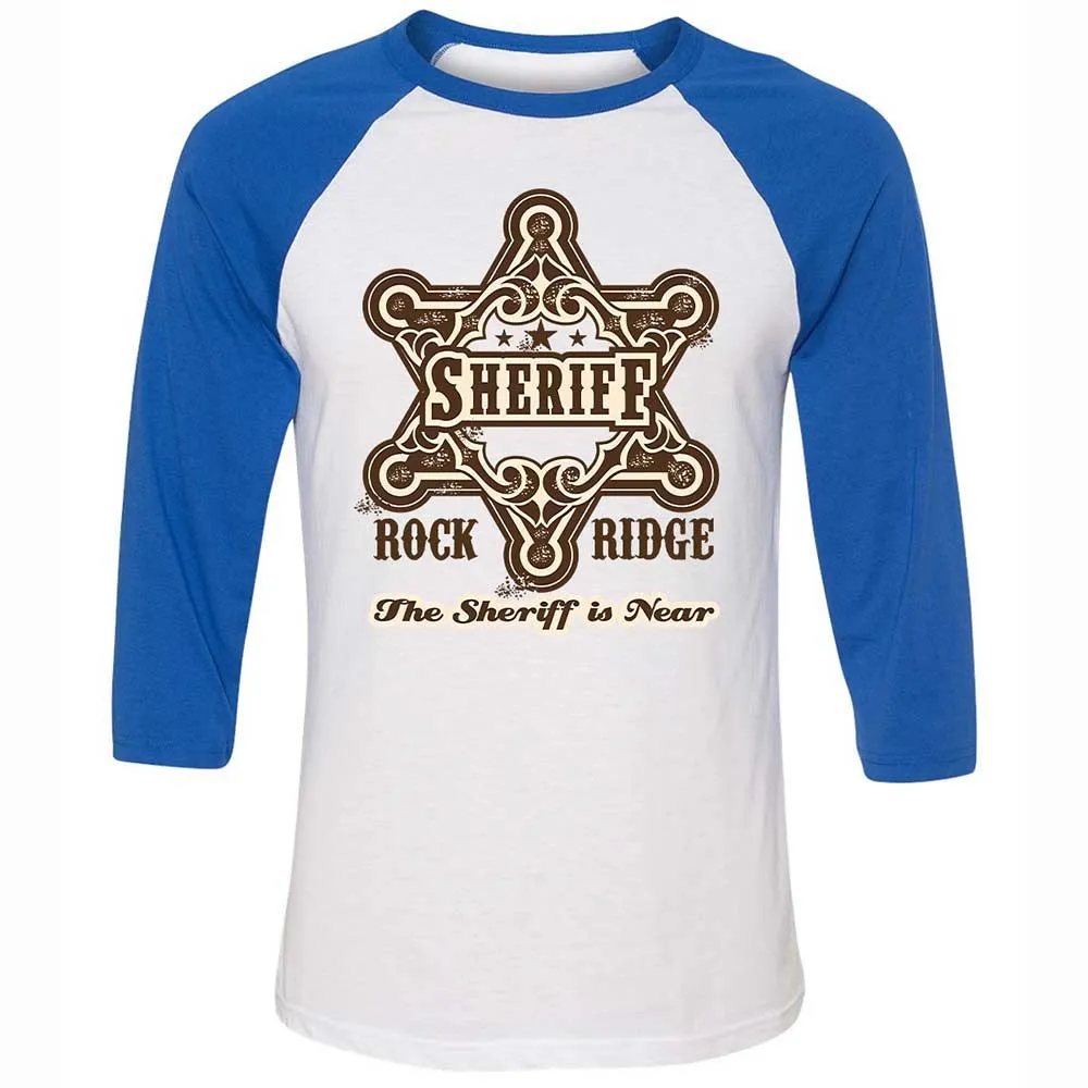 The Sheriff of Rockridge is Near! - White/True Royal - 10