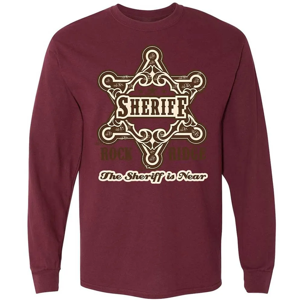 The Sheriff of Rockridge is Near! - Maroon - 16