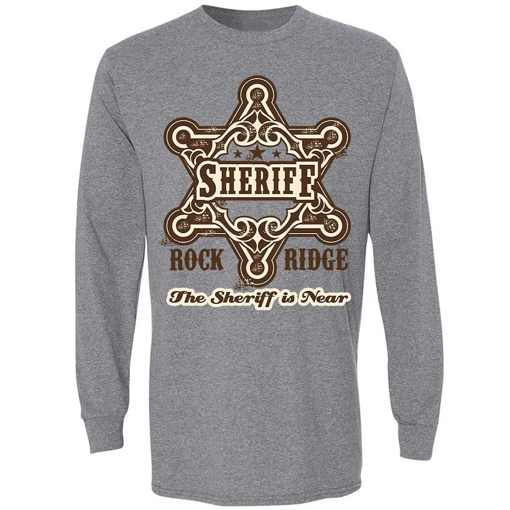 The Sheriff of Rockridge is Near! - Graphite Heather - 18