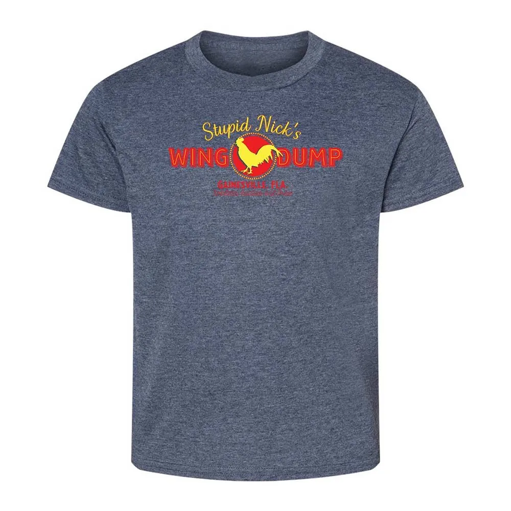 Stupid Nick's Wing Dump - Heather Navy - 15