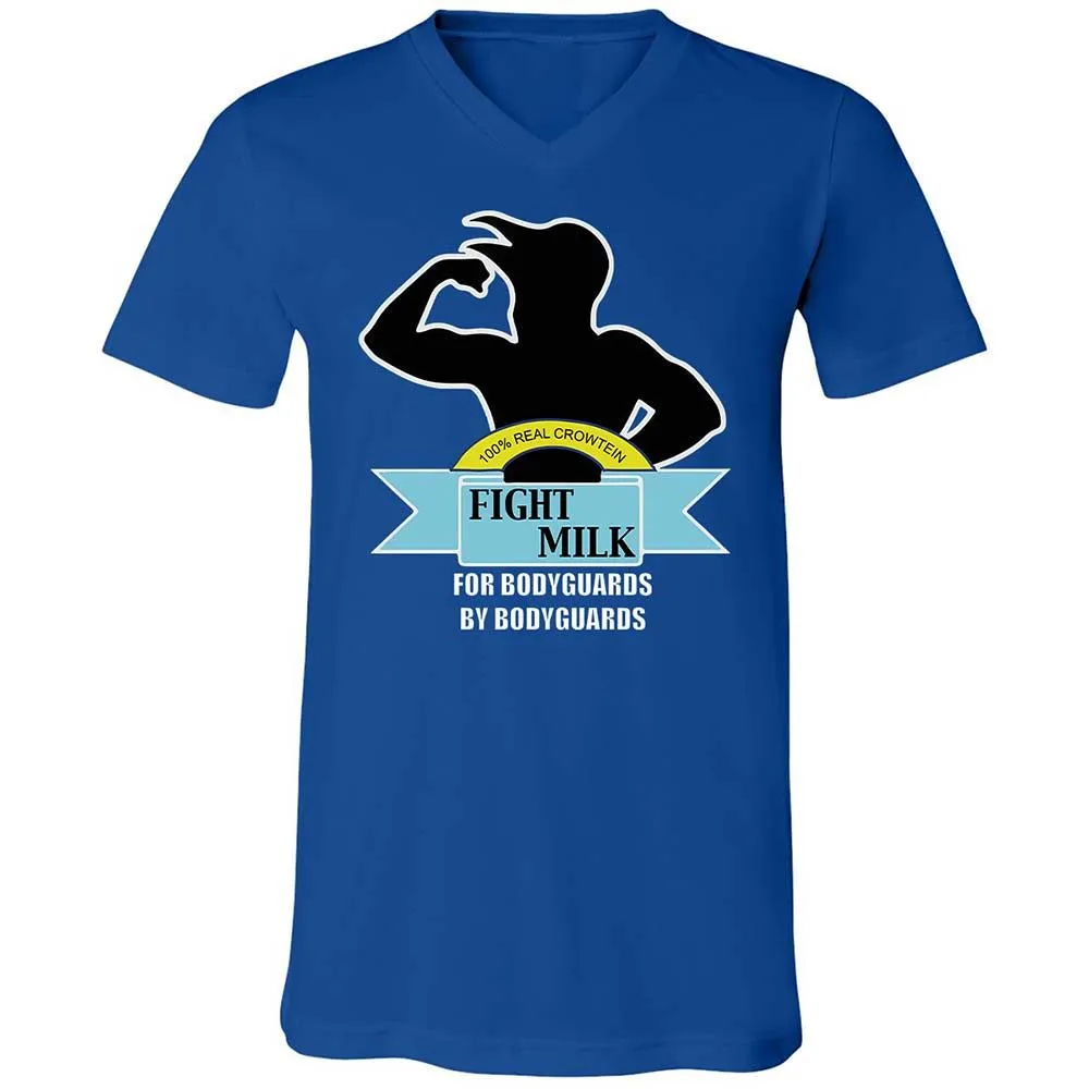 Unisex V-Neck T-Shirt - 6V6AVREN - True Royal - 4