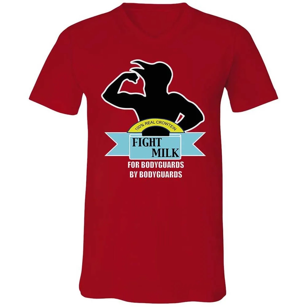 Unisex V-Neck T-Shirt - 6V6AVREN - Red - 6
