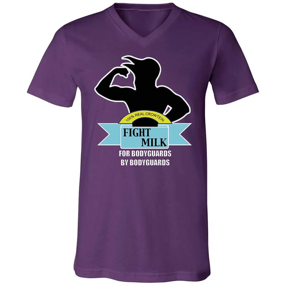Unisex V-Neck T-Shirt - 6V6AVREN - Team Purple - 10