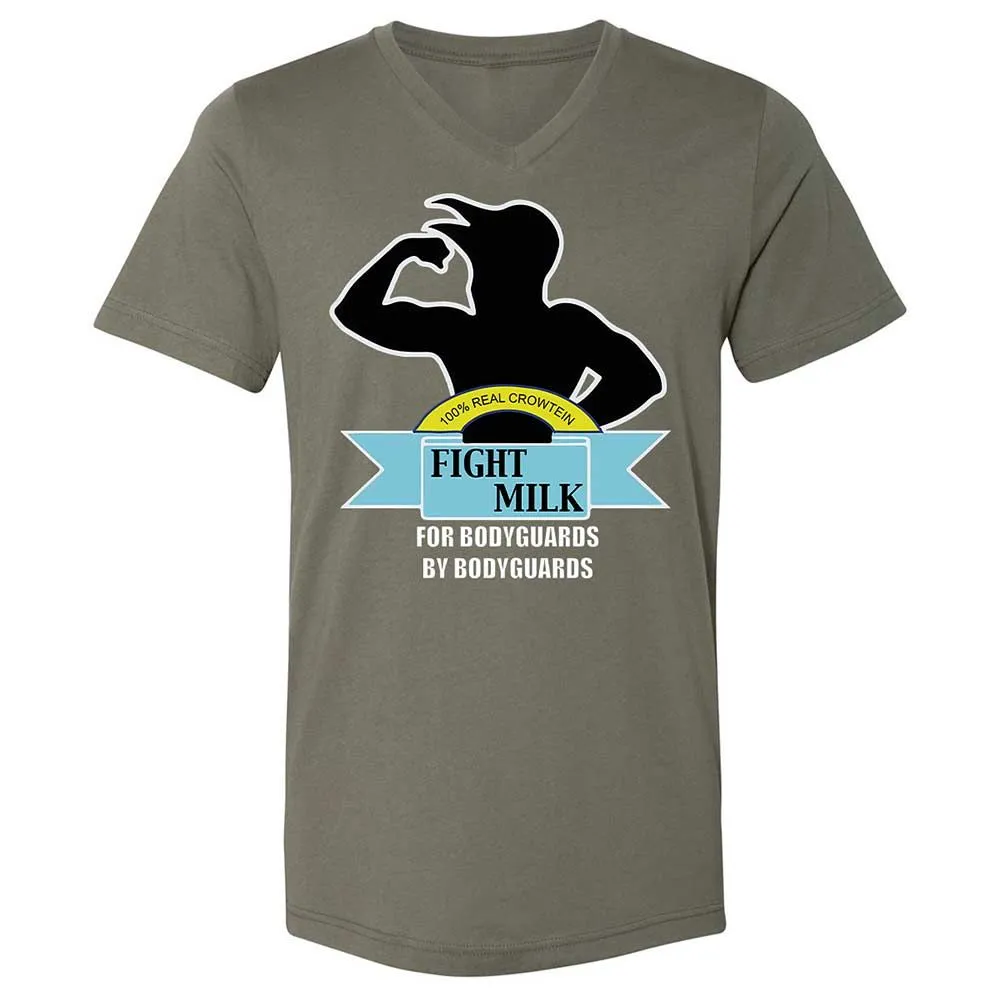 Unisex V-Neck T-Shirt - 6V6AVREN - Military Green - 11