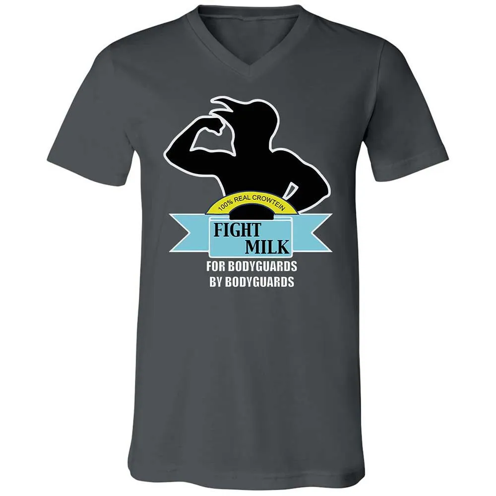 Unisex V-Neck T-Shirt - 6V6AVREN - Asphalt - 13