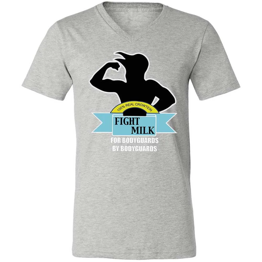 Unisex V-Neck T-Shirt - 6V6AVREN - Athletic Heather - 15