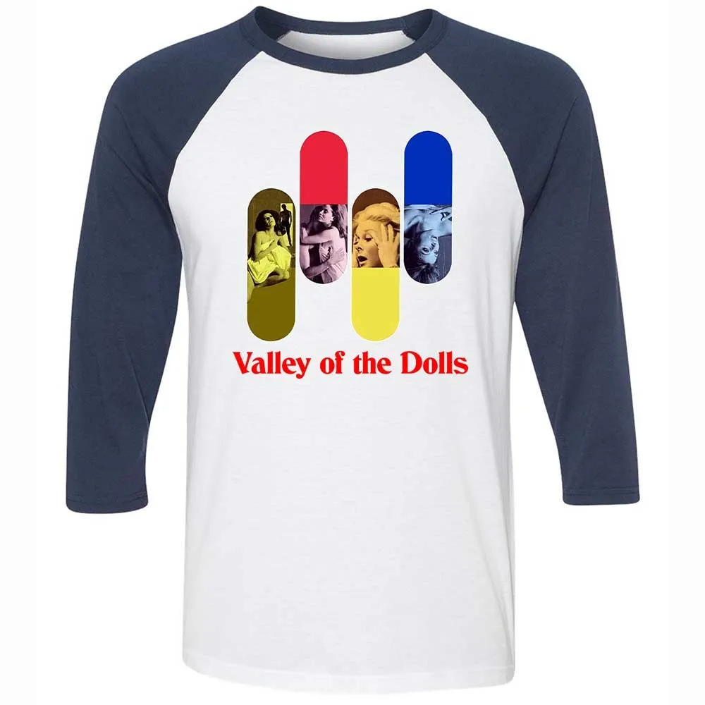Vintage Valley Of The Dolls - White/Navy - 8