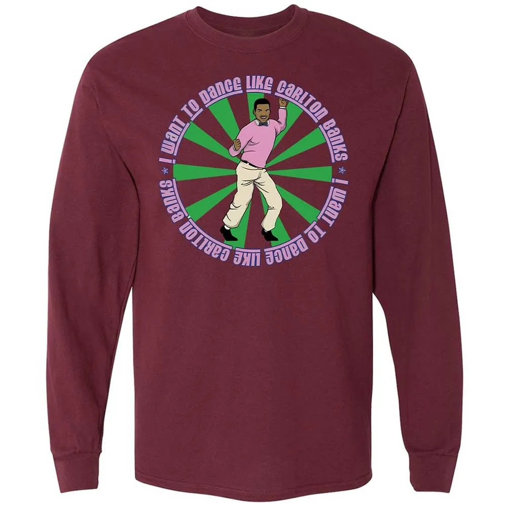 Long Sleeve T-Shirt - 5JTDEXJ3 - Maroon - 16