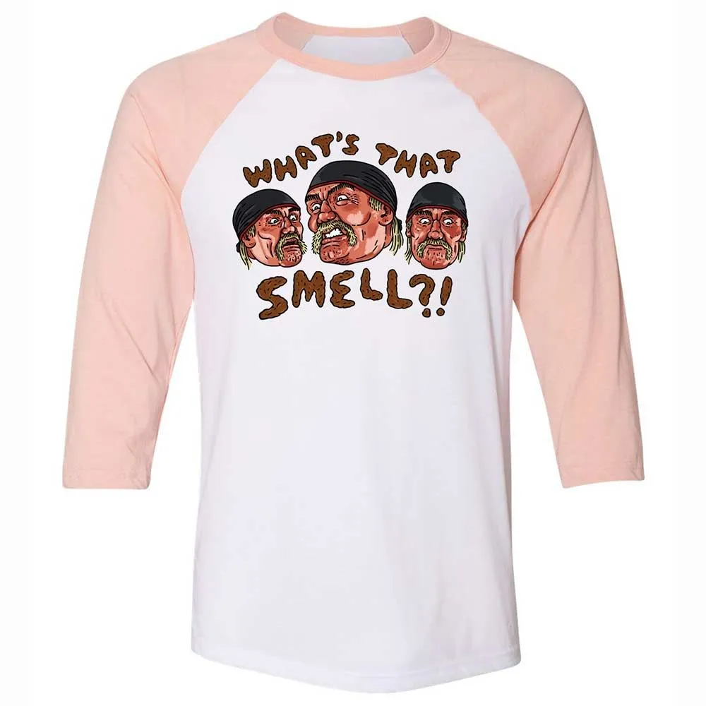 Unisex 3/4 Baseball Tee - 4YM65S9Q - White/Heather Peach - 5