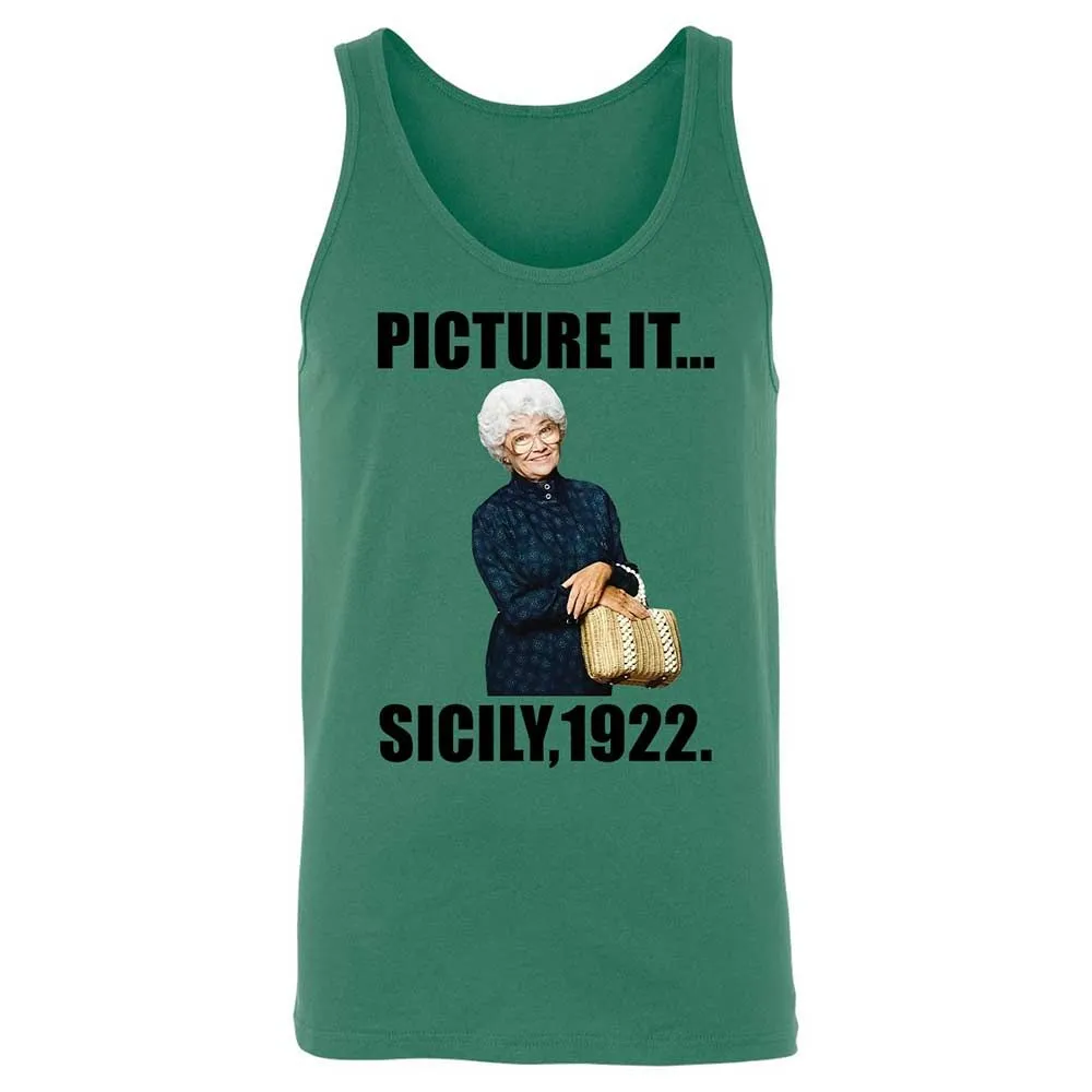 Unisex Jersey Tank - F1BDA2ST - Kelly - 6