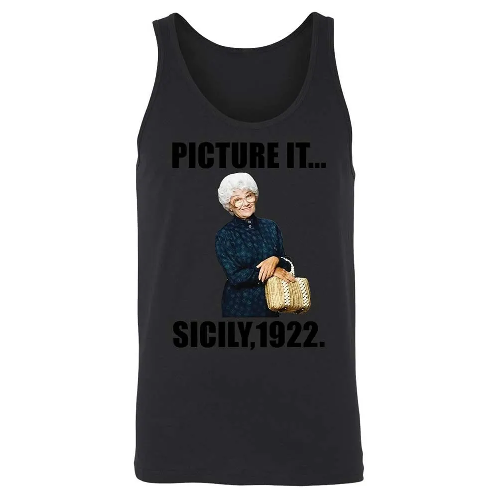 Unisex Jersey Tank - F1BDA2ST - Black - 7