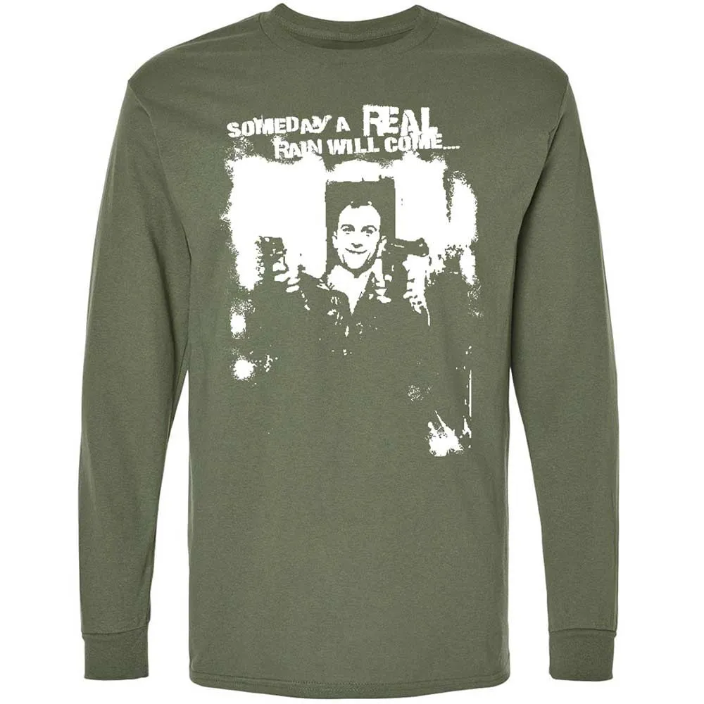 Someday A Real Rain Will Come - Military Green - 9
