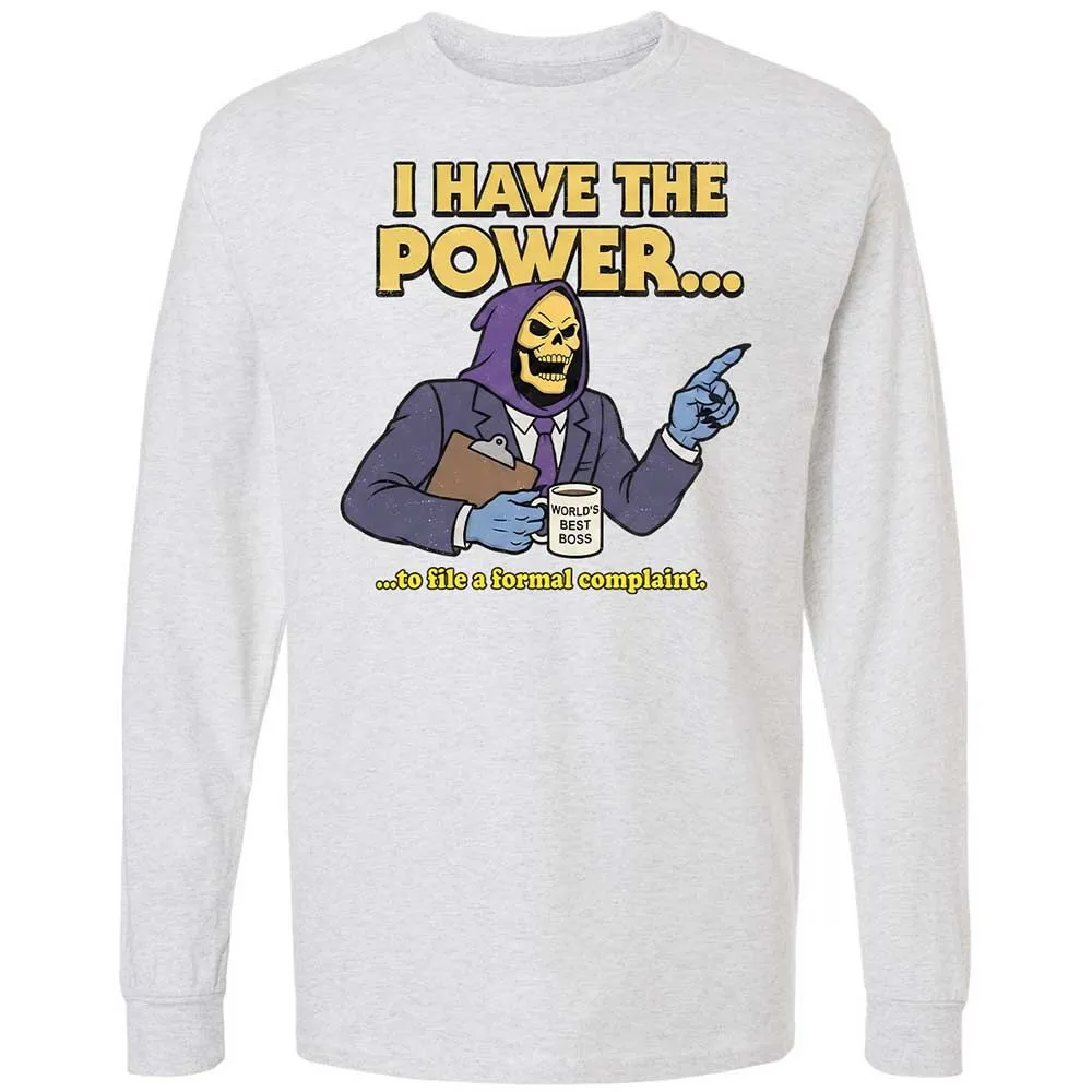 Long Sleeve T-Shirt - 5HAV4SR5 - Ash - 2