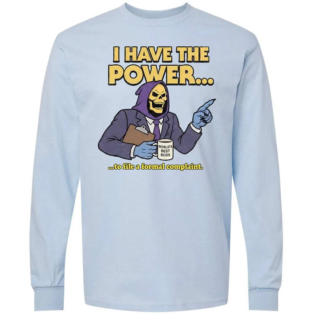 Long Sleeve T-Shirt - 5HAV4SR5 - Light Blue - 4