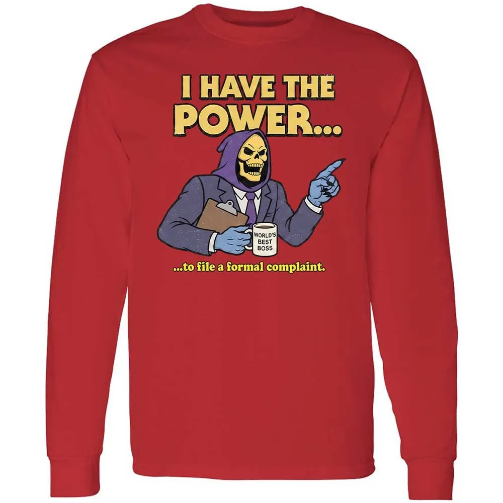 Long Sleeve T-Shirt - 5HAV4SR5 - Red - 8