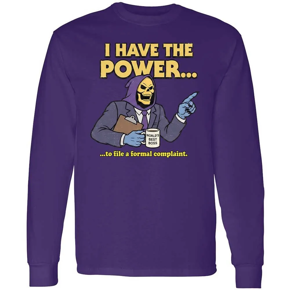 Long Sleeve T-Shirt - 5HAV4SR5 - Purple - 9