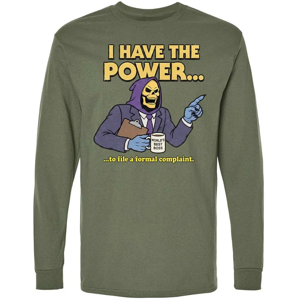 Long Sleeve T-Shirt - 5HAV4SR5 - Military Green - 19