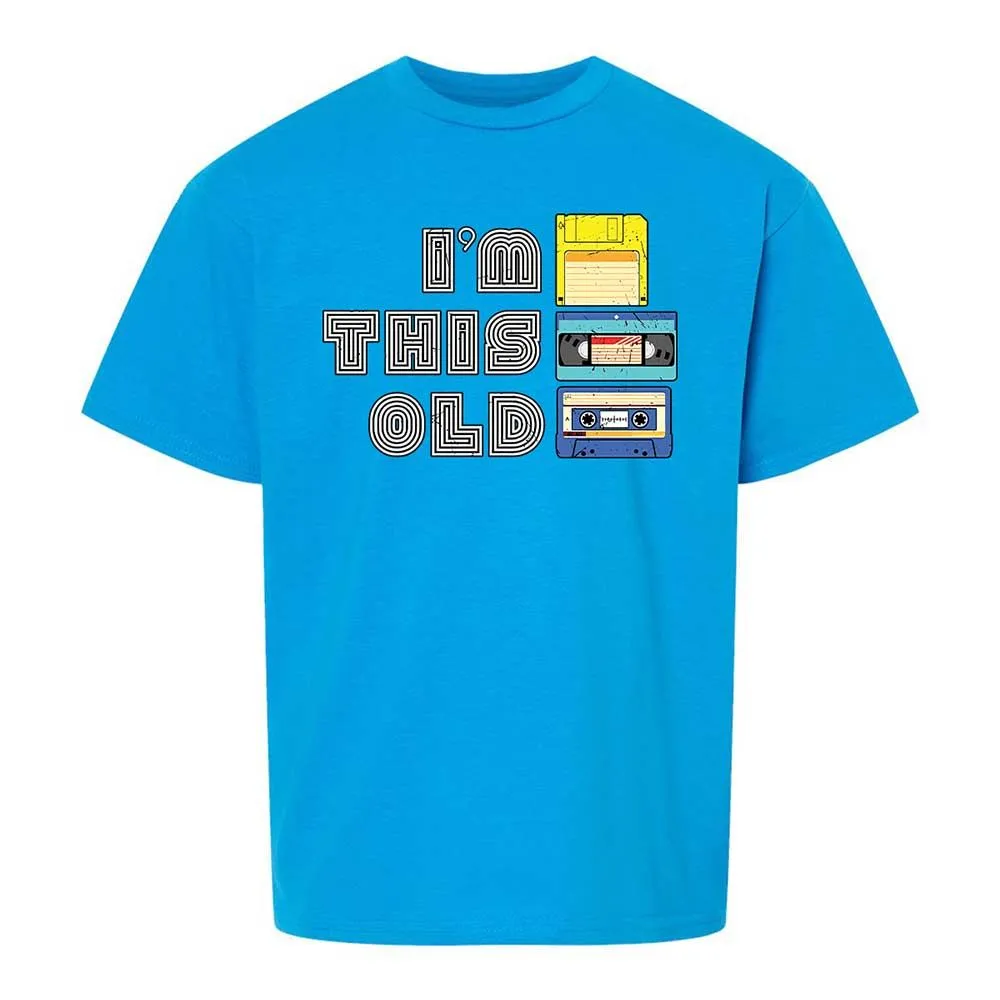 Kids T-Shirt - Black - Sapphire - 18