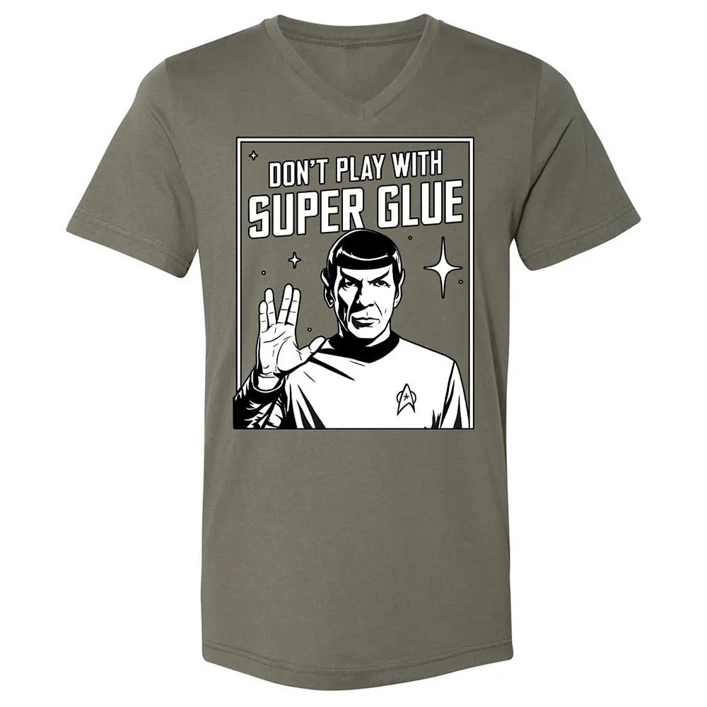 Unisex V-Neck T-Shirt - 9CSFFAAK - Military Green - 11
