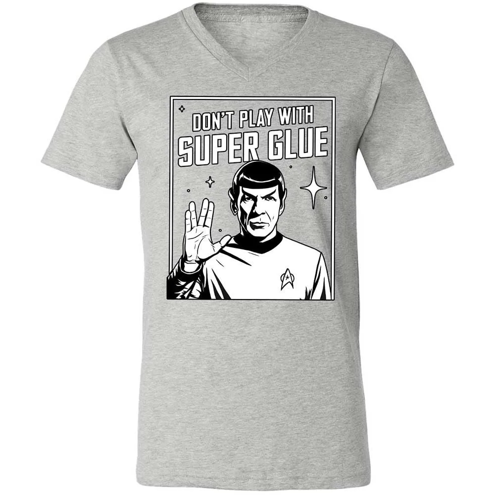 Unisex V-Neck T-Shirt - 9CSFFAAK - Athletic Heather - 15