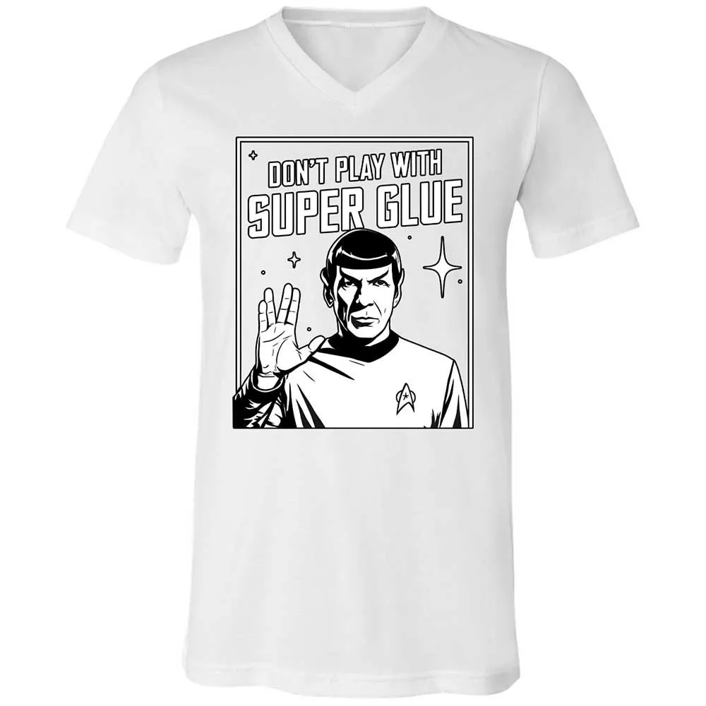 Unisex V-Neck T-Shirt - 9CSFFAAK - White - 16