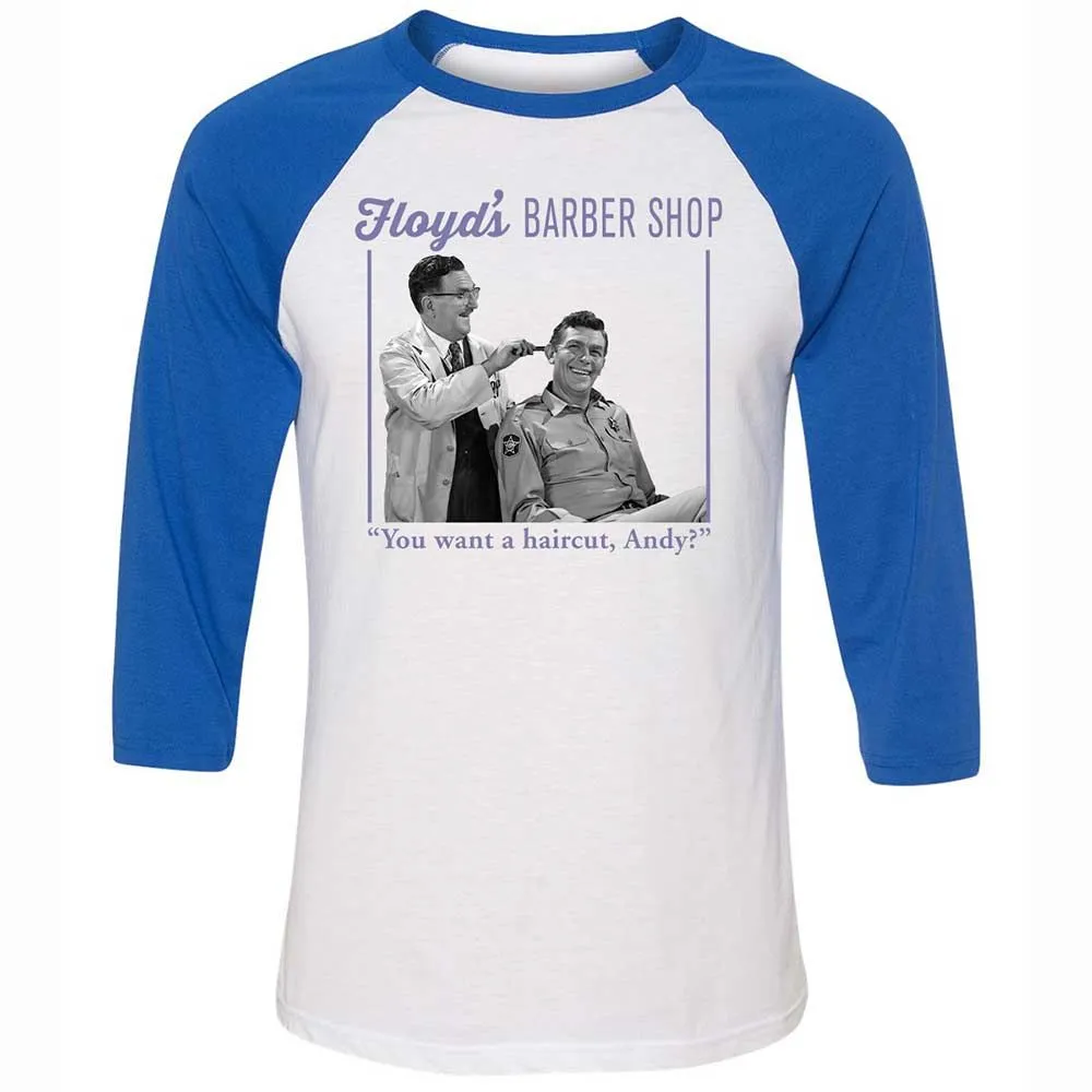 Unisex 3/4 Baseball Tee - 5XA2JUBF - White/True Royal - 10