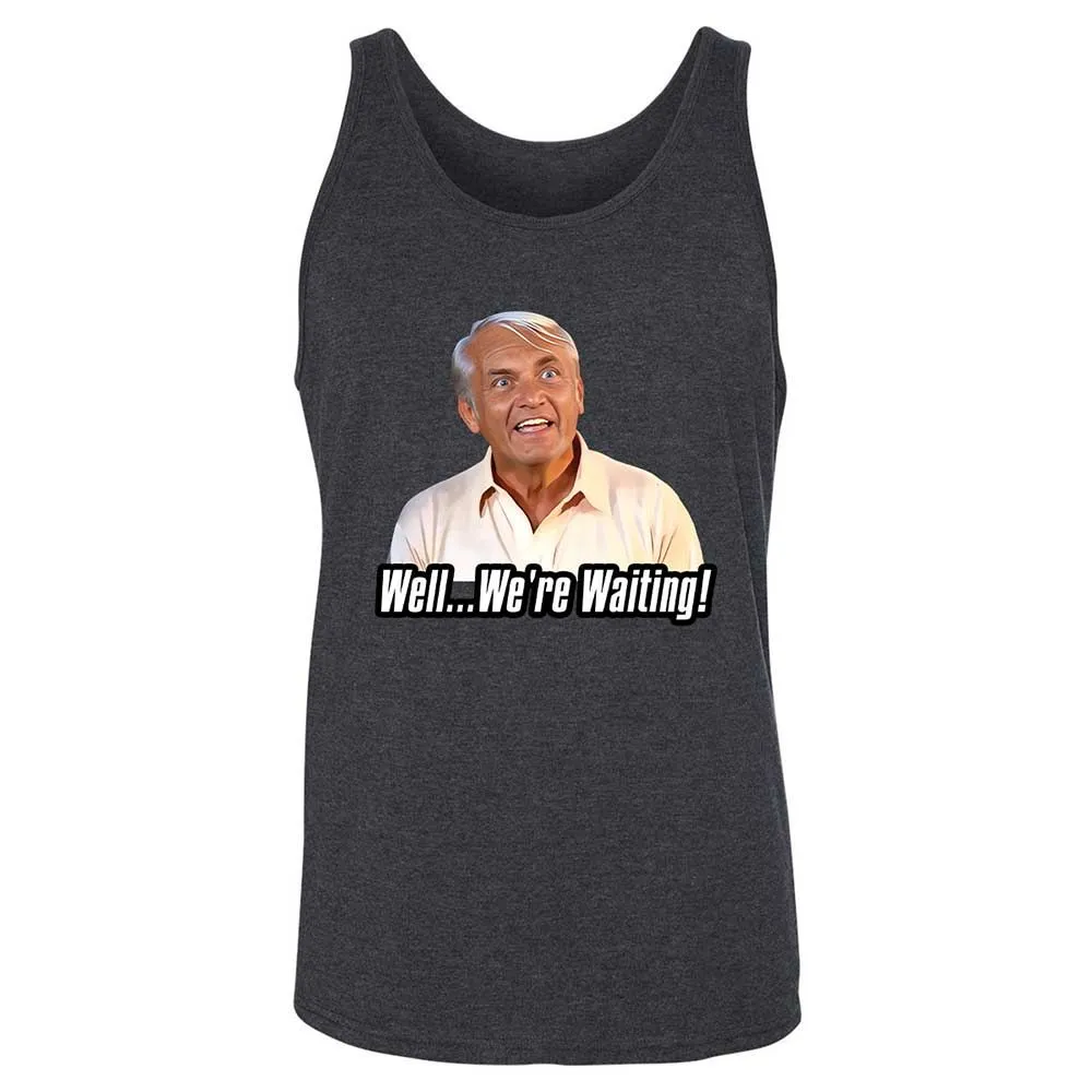 Unisex Jersey Tank - QS41N5NJ - Dark Grey Heather - 5