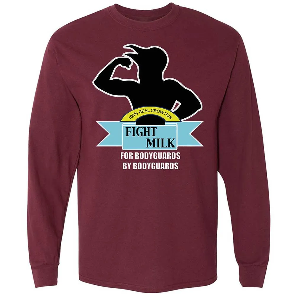 Long Sleeve T-Shirt - 5J9LRUTC - Maroon - 6
