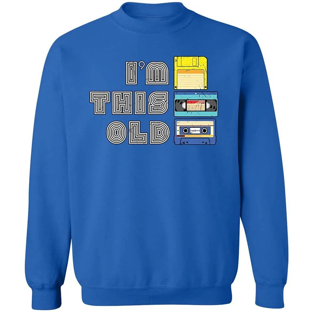 Classic Unisex Sweatshirt - Black - Royal - 3