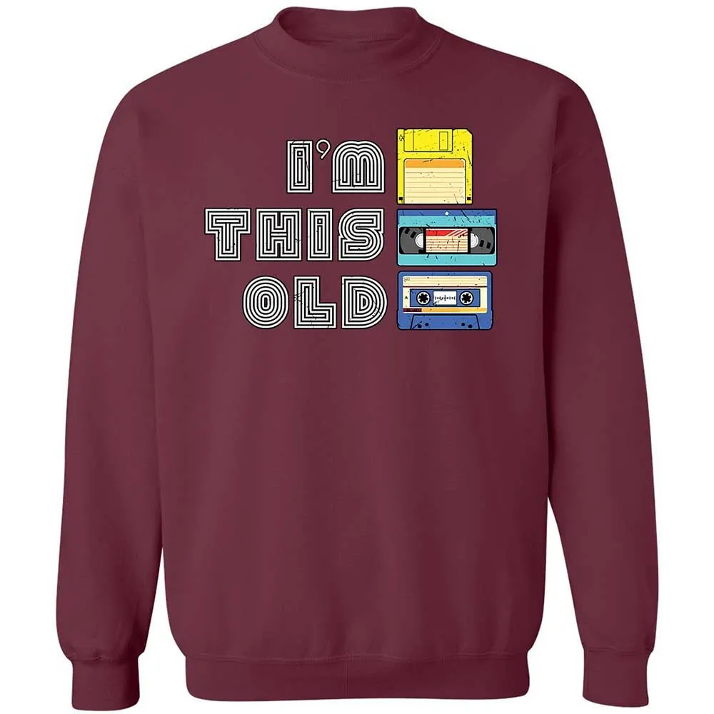 Classic Unisex Sweatshirt - Black - Maroon - 8