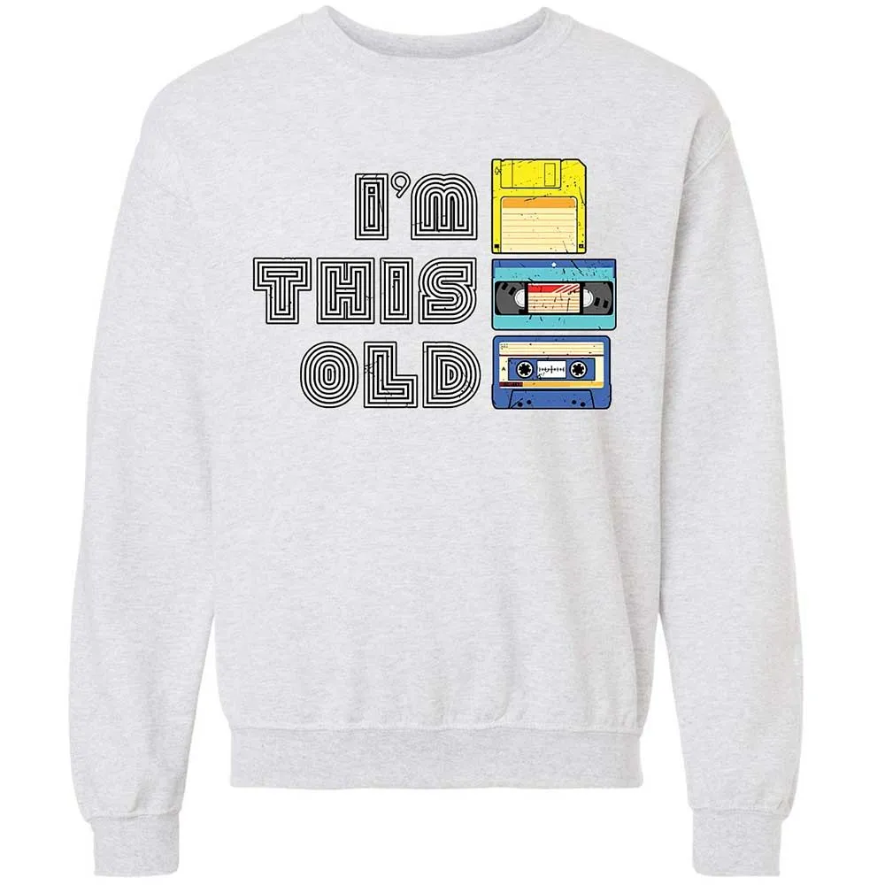Classic Unisex Sweatshirt - Black - Ash - 16