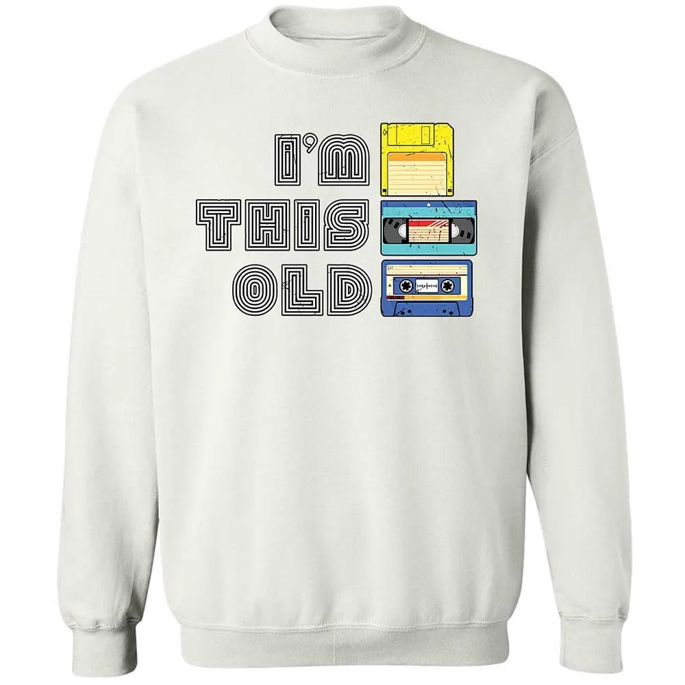 Classic Unisex Sweatshirt - Black - White - 18