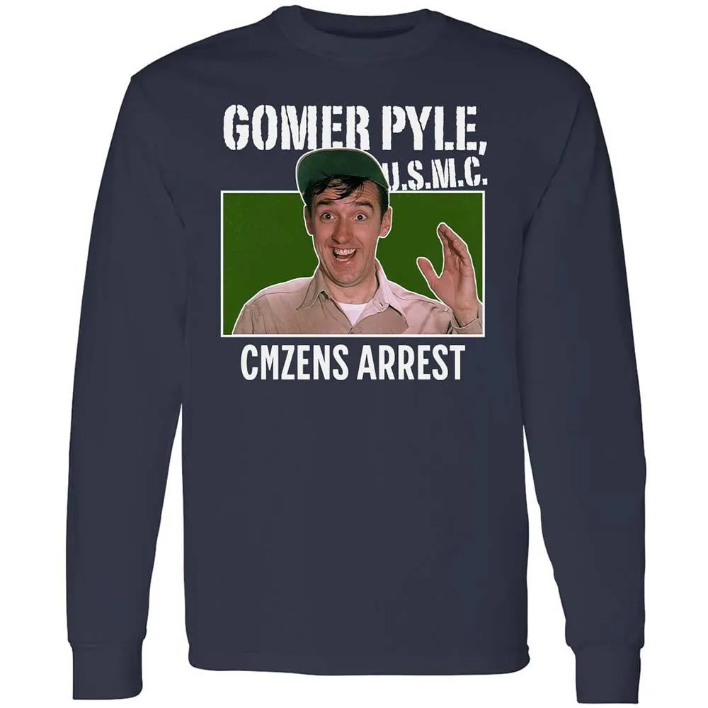 Long Sleeve T-Shirt - W5WTFAK1 - Navy - 2