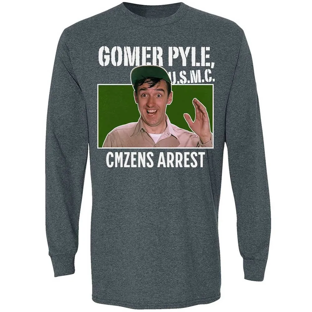 Long Sleeve T-Shirt - W5WTFAK1 - Dark Heather - 5